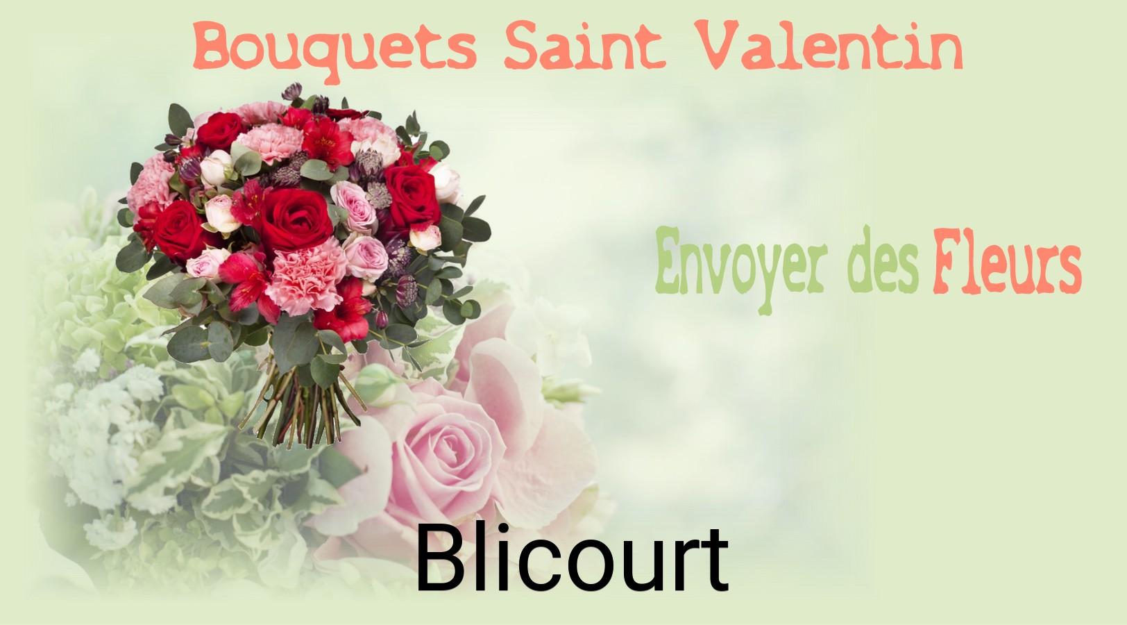 Roses de Saint-Valentin livrées à Blicourt
